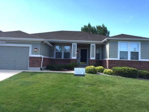 Anthonys Painting Exterior Siding Grey Red Brick