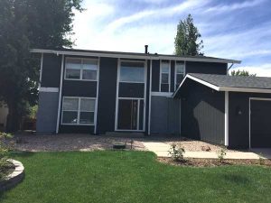 Anthonys Painting Exterior Siding Navy Gray