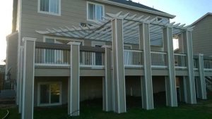 Anthonys Painting Exterior Siding Tan Deck